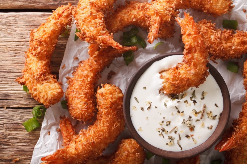 Paleo and Keto Friendly Crispy Coconut Shrimp | 