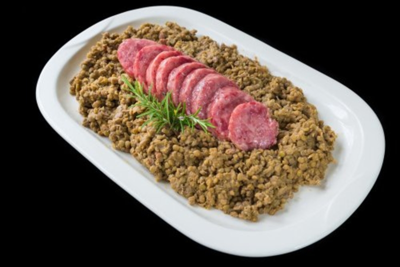 Cotechino con Lenticchie, Italy | 