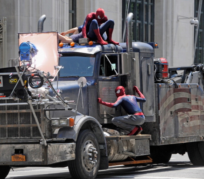 Where's the Rest of Spiderman's Uniform? | GETTY IMAGES