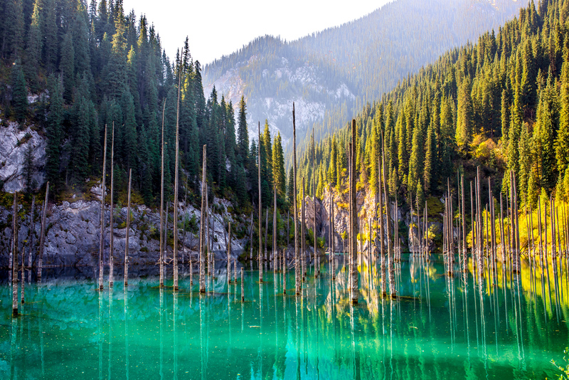 Behold the Gorgeous Lake Kaindy  | Shutterstock