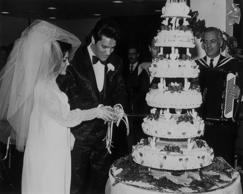 Elvis and Priscilla | Getty Images Photo by Keystone