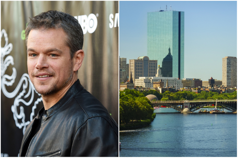 Matt Damon - Massachusetts | Getty Images Photo by Angela Weiss & Shutterstock