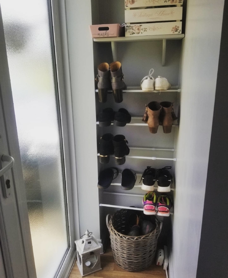 Shoe Organizer | Instagram/@athomeintheclose