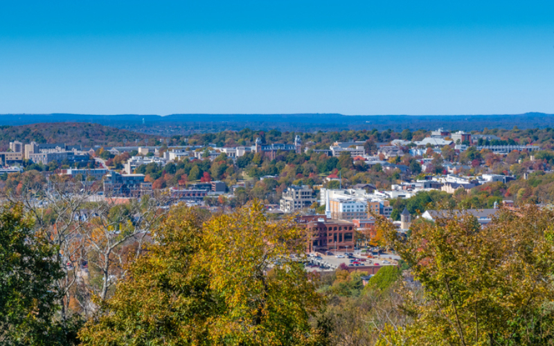 Fayetteville, Arkansas | Getty Images Photo by Michael Warren