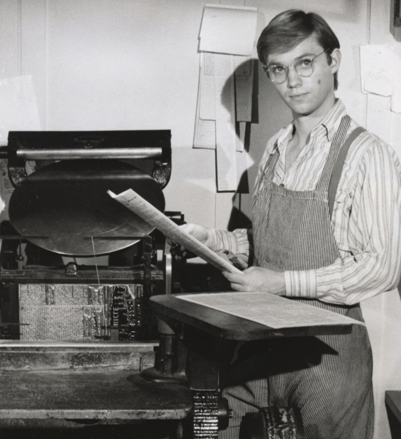 Richard Thomas - Then | Getty Images Photo by Bettmann