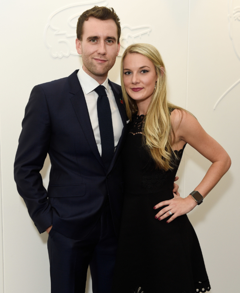 Matthew Lewis and Angela Jones (Event Planner) | Getty Images Photo by David M. Benett