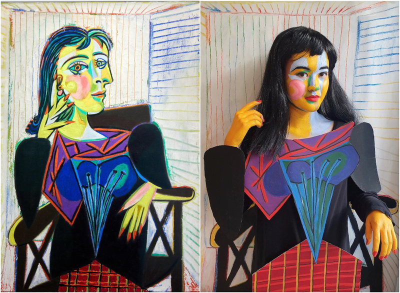 Picture Perfect | Portrait of Dora Maar by Pablo Picasso/Alamy Stock Photo & Twitter/@401Richmond