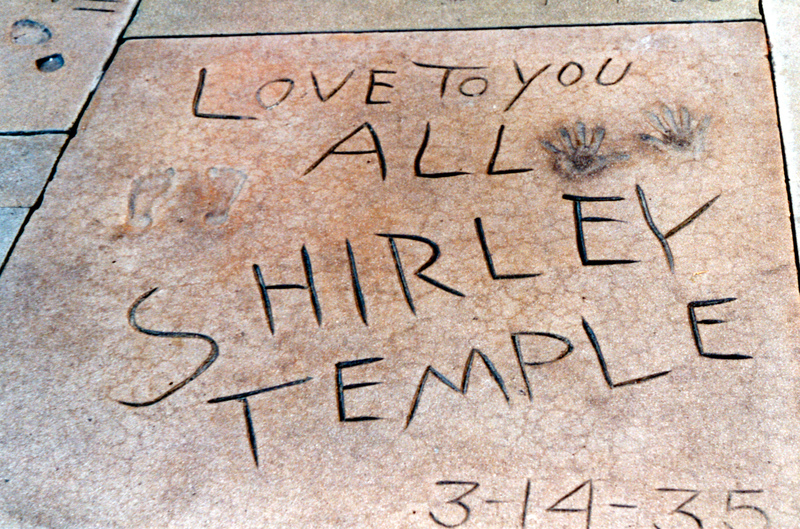 Hollywood Handprints | Alamy Stock Photo by Tracey Fahy 