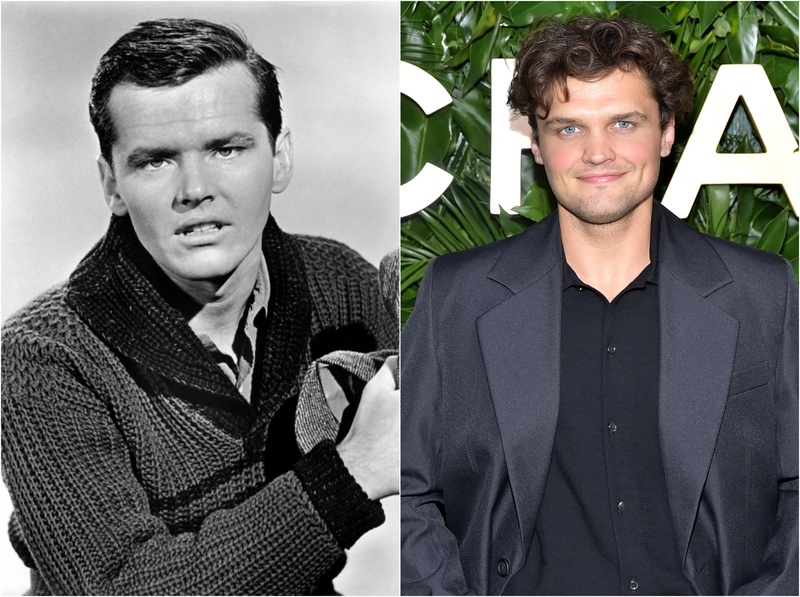 Jack Nicholson (20s) & Ray Nicholson (20s) | Alamy Stock Photo by ScreenProd/Photononstop & Getty Images Photo by Stefanie Keenan/WireImage