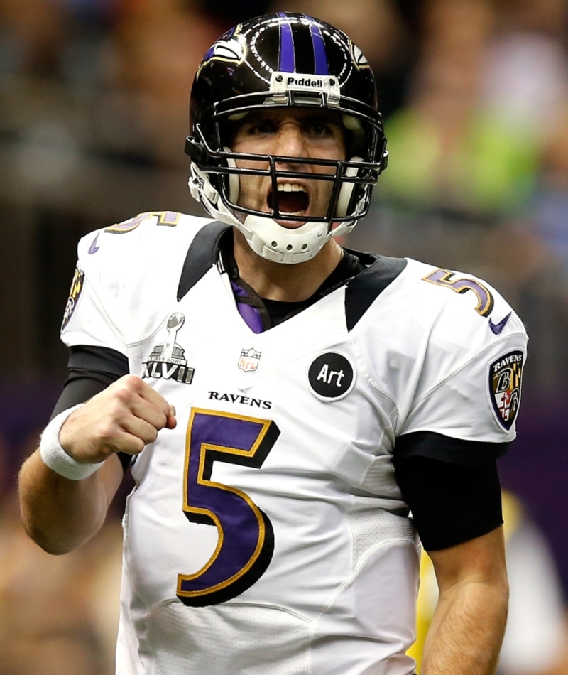 Joe Flacco | Getty Images Photo by Chris Graythen