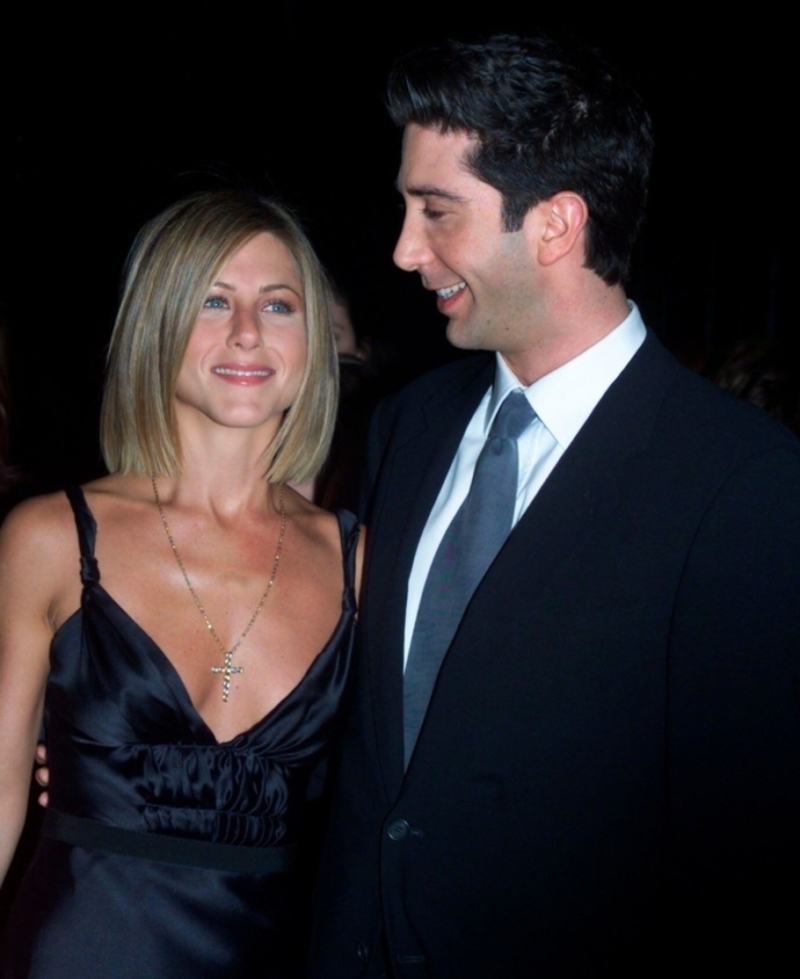 Hookup:Jennifer Aniston and David Schwimmer | Alamy Stock Photo