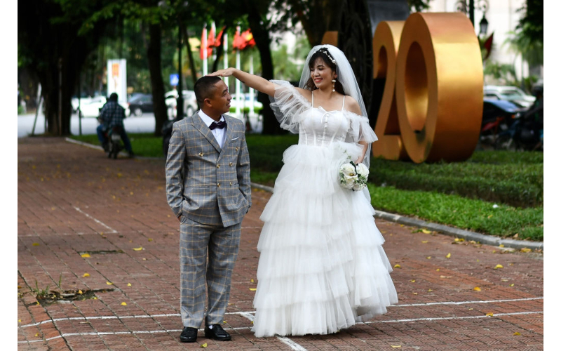 Higher Than Your Wedding Day! | Getty Images Photo by MANAN VATSYAYANA/AFP 