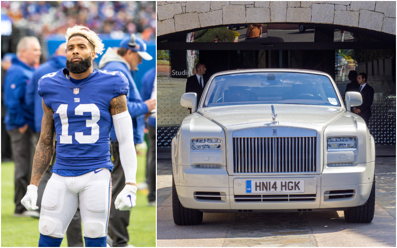 Odell Beckham Jr – Rolls-Royce Phantom Drophead Coupe, Estimated $500K | Arturo Holmes/Shutterstock & Alamy Stock Photo by Helmut Corneli