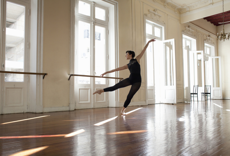 Teaching Ballet to the Police | Getty Images Photo by Kathrin Ziegler