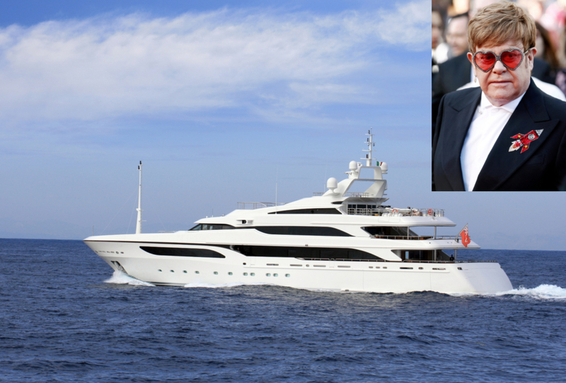 Elton John’s Rumored Ex-Yacht | Shutterstock