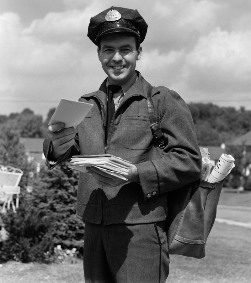 Getting Mail Twice a Day | Alamy Stock Photo by ClassicStock/H.ARMSTRONG ROBERTS