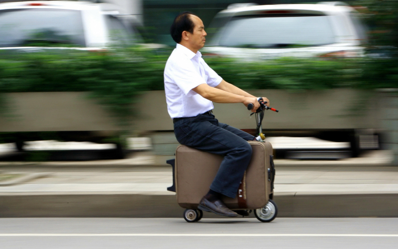 Electronic Luggage Bag | Alamy Stock Photo by Imaginechina Limited