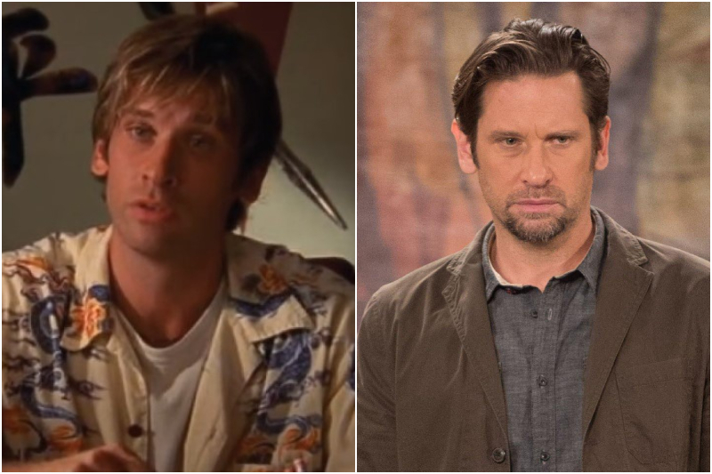 Roger Howarth Playing Professor Greg Hetson | Movie Shot/Youtube/@FlashbackVideosChannel & Getty Images Photo by Matt Petit/Disney General Entertainment Content 