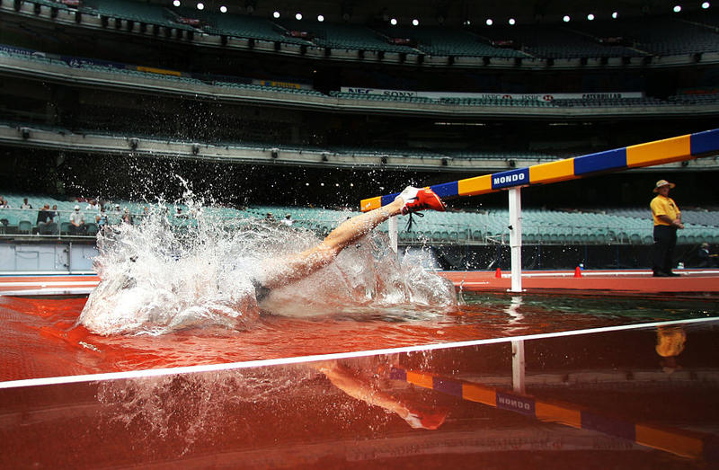 You’re supposed to jump over them, not crawl under! | Getty Images Photo by The AGE/Fairfax Media