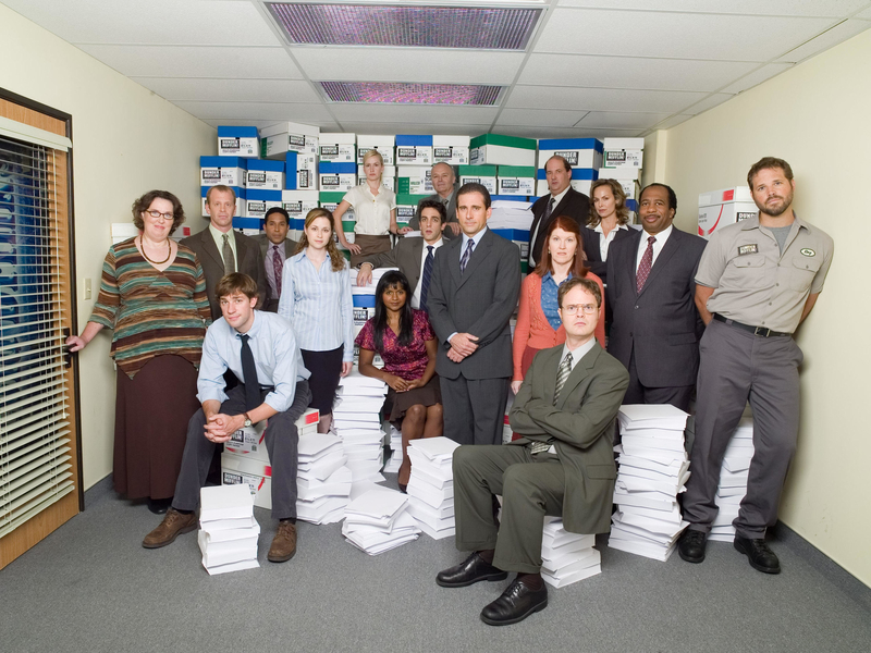 The Office First Table Read - 2004 | Alamy Stock Photo