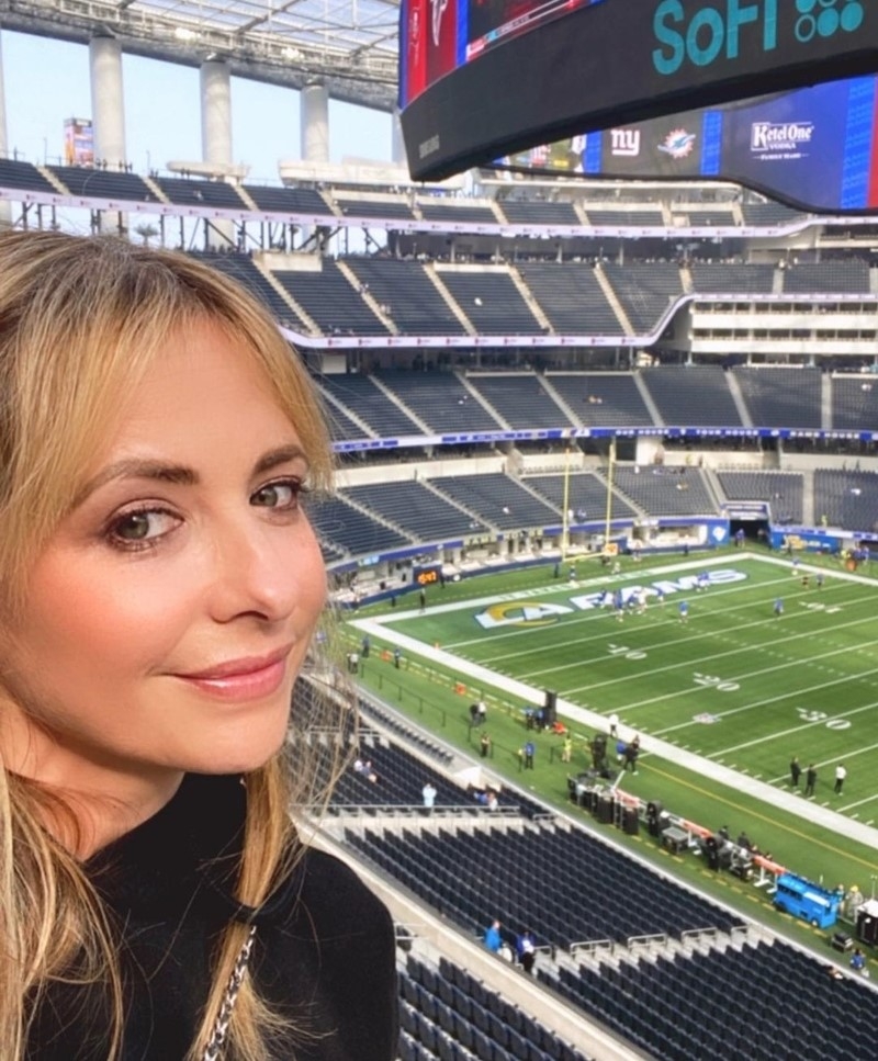Los Angeles Rams: Sarah Michelle Gellar | Instagram/@sarahmgellar
