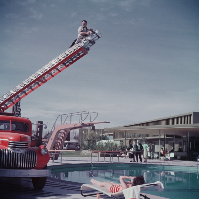 Mara Lane by the Pool | Getty Images Photo by Hulton Archive