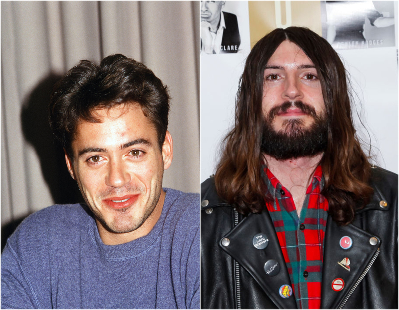 Robert Downey Jr. (26) & Indio Falconer Downey (26) | Alamy Stock Photo by PictureLux/The Hollywood Archive & Getty Images Photo by Tibrina Hobson