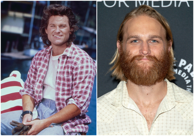 Kurt Russell (33) & Wyatt Russell (33) | Getty Images Photo by Aaron Rapoport/Corbis & Eugene Powers/Shutterstock