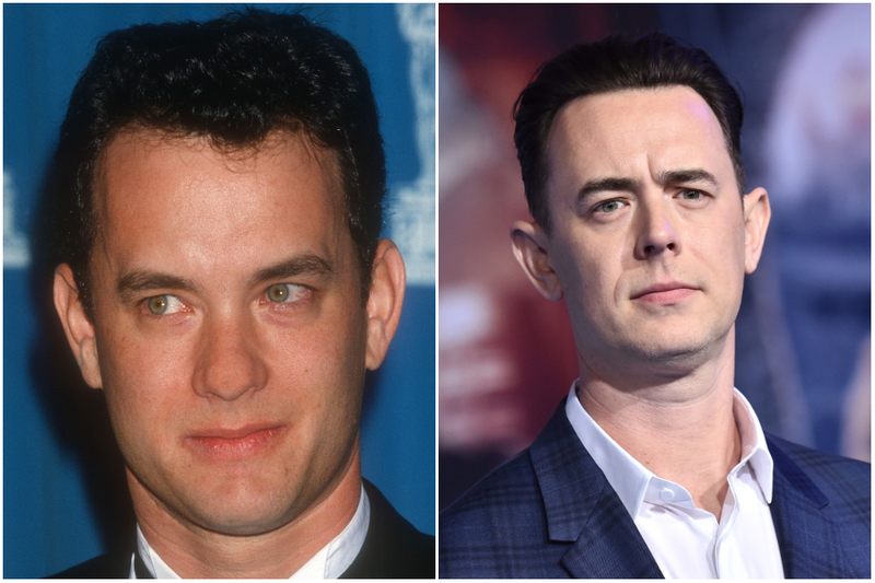 Tom Hanks (41) & Colin Hanks (41) | Alamy Stock Photo by Michael Ferguson/CelebrityArchaeology & DFree/Shutterstock