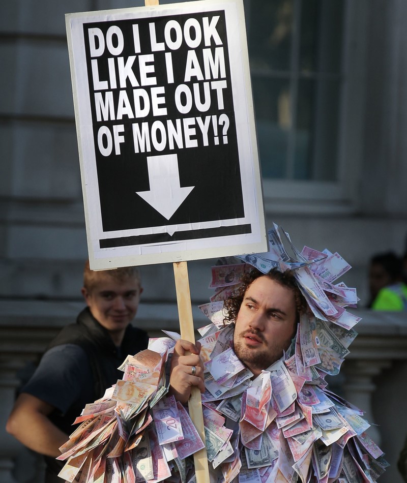 Guess It Doesn't Grow on Trees. | Getty Images Photo by Peter Macdiarmid