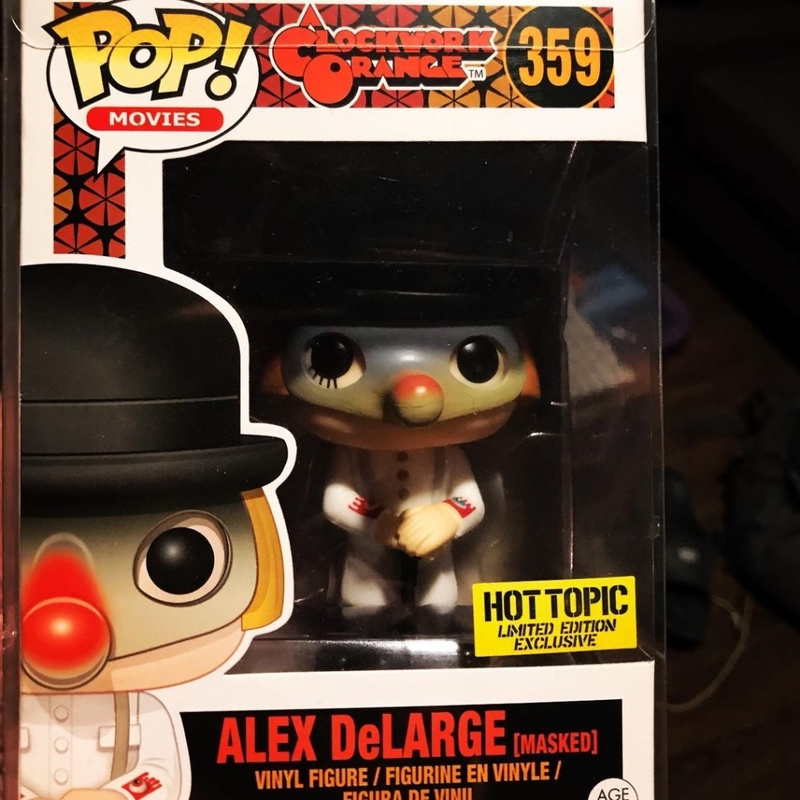 Alex DeLarge from Clockwork Orange — Glows in the Dark | Instagram/@pccandc