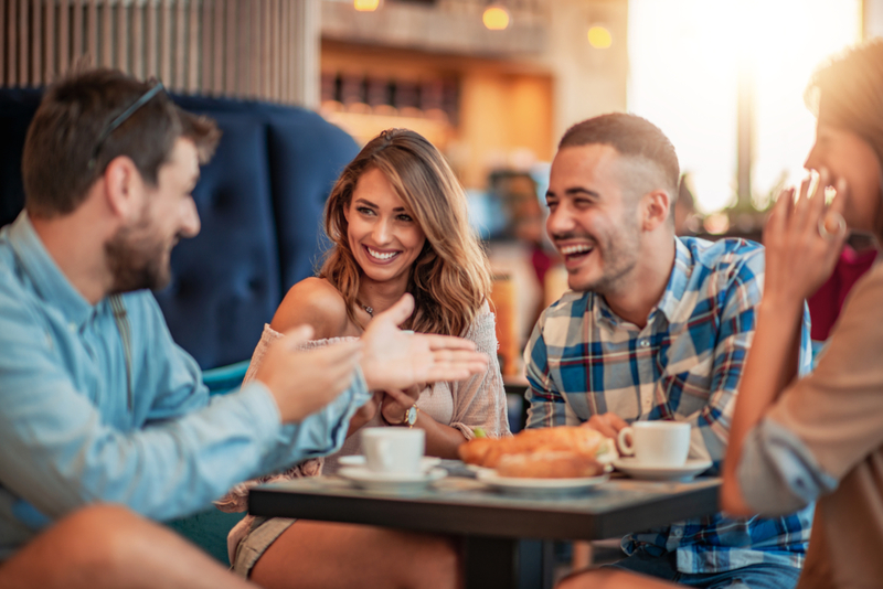 You Speak Too Loudly at Restaurants | Shutterstock Photo by Ivanko80