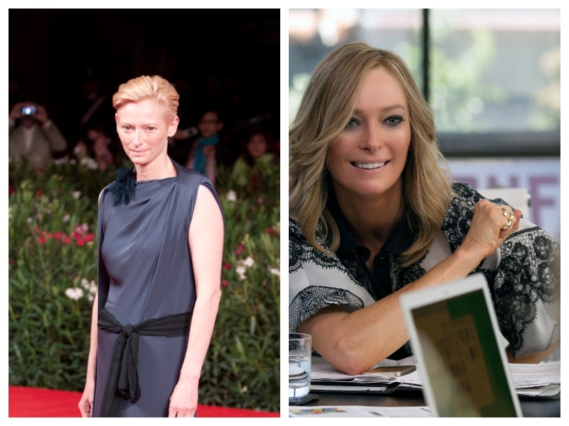 Tilda Swinton is in ‘Trainwreck’? | marcello farina/Shutterstock & MovieStillsDB Photo by jasonhart/production studio