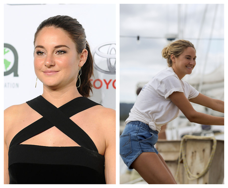 Shailene Woodley Had 350-Calorie Days in 'Adrift' | Getty Images Photo by Jason LaVeris/FilmMagic & Alamy Stock Photo by TCD/Prod.DB