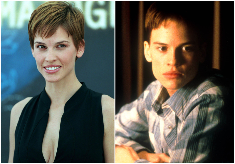 Hilary Swank Got Very Manly for “Boys Don’t Cry” | Alamy Stock Photo by Allstar Picture Library Ltd & MovieStillsDB Photo by murraymomo/Fox Searchlight Pictures