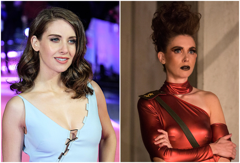 People Went Mad (Men) for Alison Brie’s “GLOW” Transformation | Alamy Stock Photo by Julie Edwards/Alamy Live News/JEP Celebrity Photos & PictureLux/The Hollywood Archive