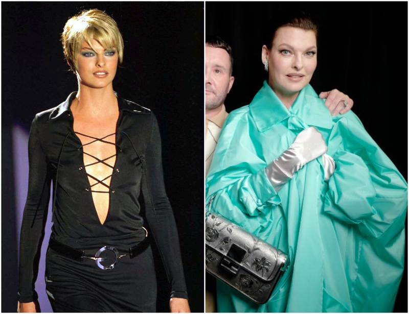 Linda Evangelista | Alamy Stock Photo & Getty Images Photo by Swan Gallet/WWD