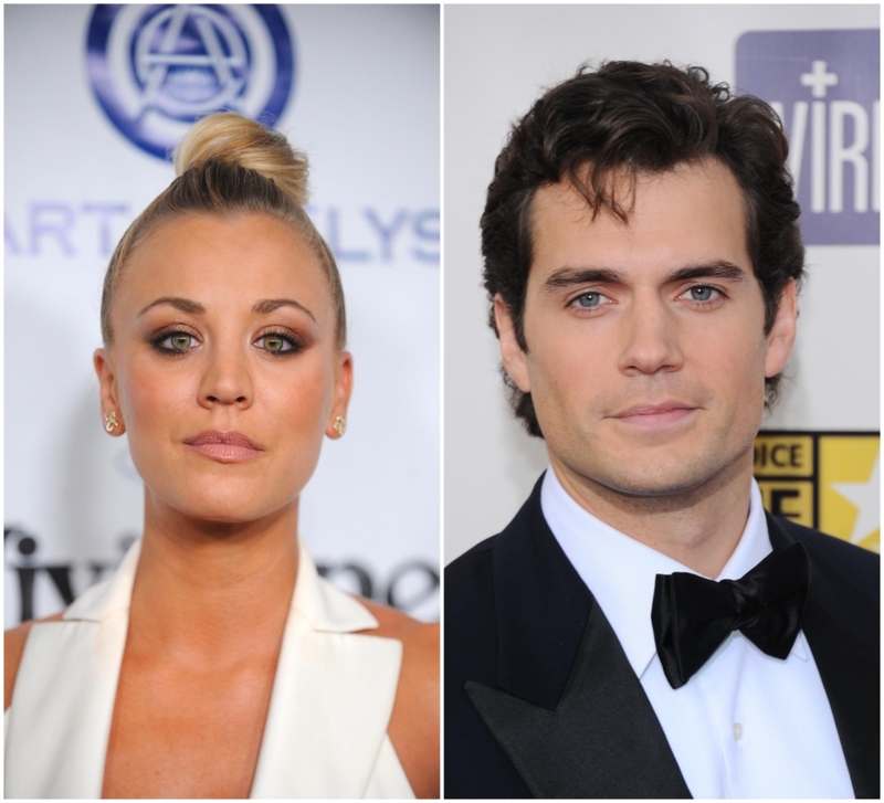 Kaley Cuoco y Henry Cavill | Alamy Stock Photo