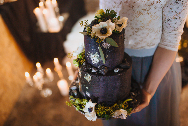 Black-Colored Cakes | Shutterstock