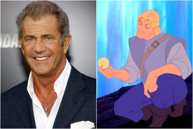 Mel Gibson – Pocahontas | Shutterstock & MovieStillsDB