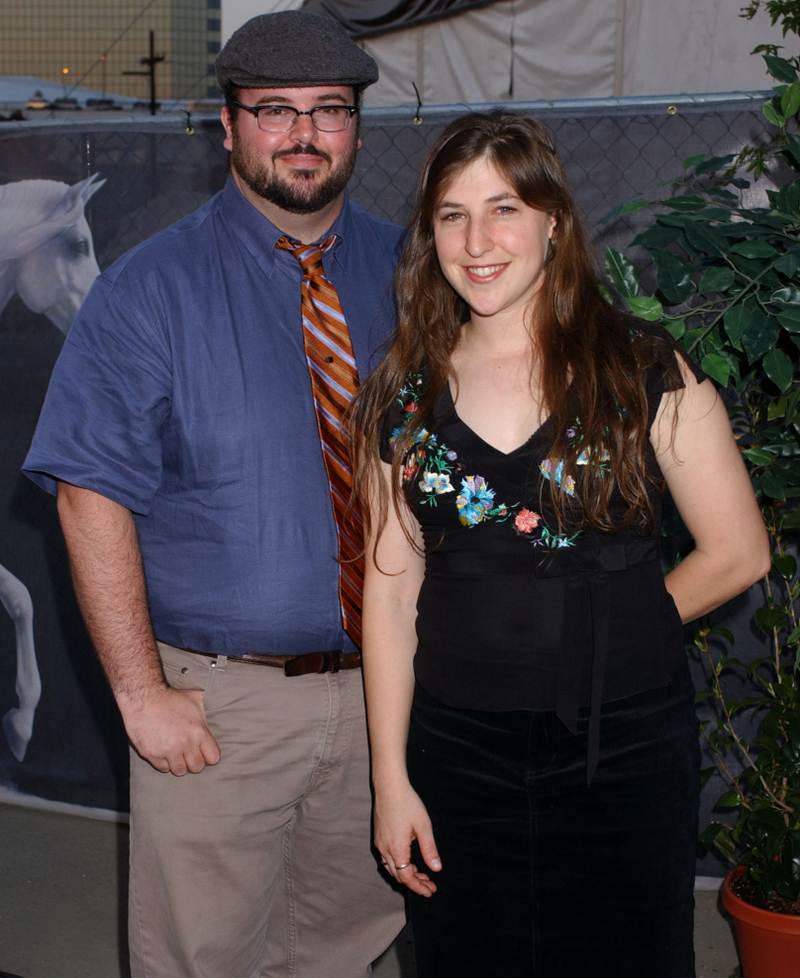 Mayim Bialik and Michael Stone | Getty Images Photo by Gregg DeGuire/WireImage for BWR Public Relations