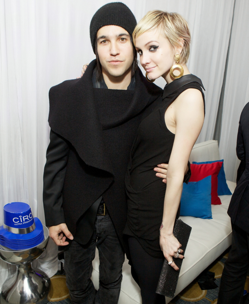 Pete Wentz and Ashlee Simpson | Getty Images Photo by Jeff Schear