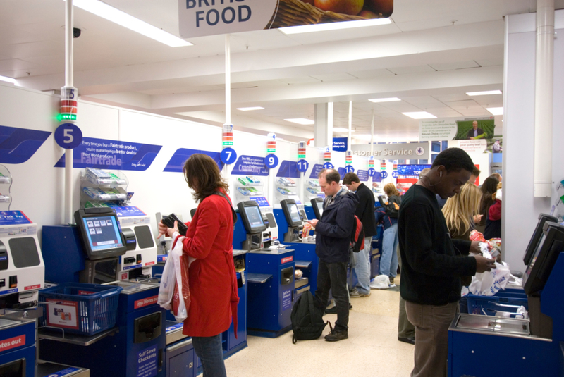 Self-Check Outs | Alamy Stock Photo