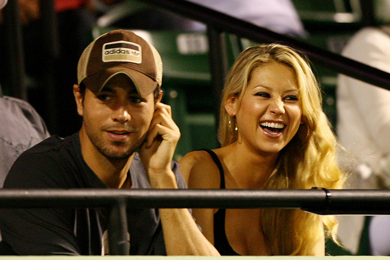 Anna Kournikova and Enrique Iglesias | Getty Images Photo by Al Bello