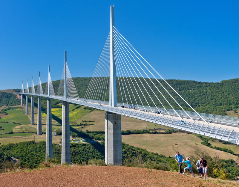 Millau Viaduct, France | Alamy Stock Photo by E.J. Baumeister Jr. 