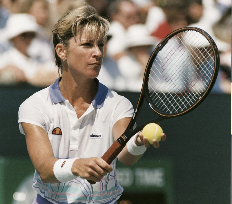 Chris Evert Lloyd – Then | Getty Images Photo by Moenkebild/ullstein bild