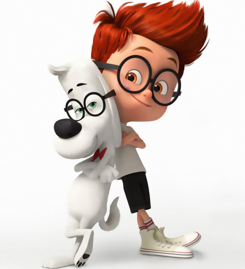 Mr. Peabody from “Peabody's Improbable History” | Alamy Stock Photo