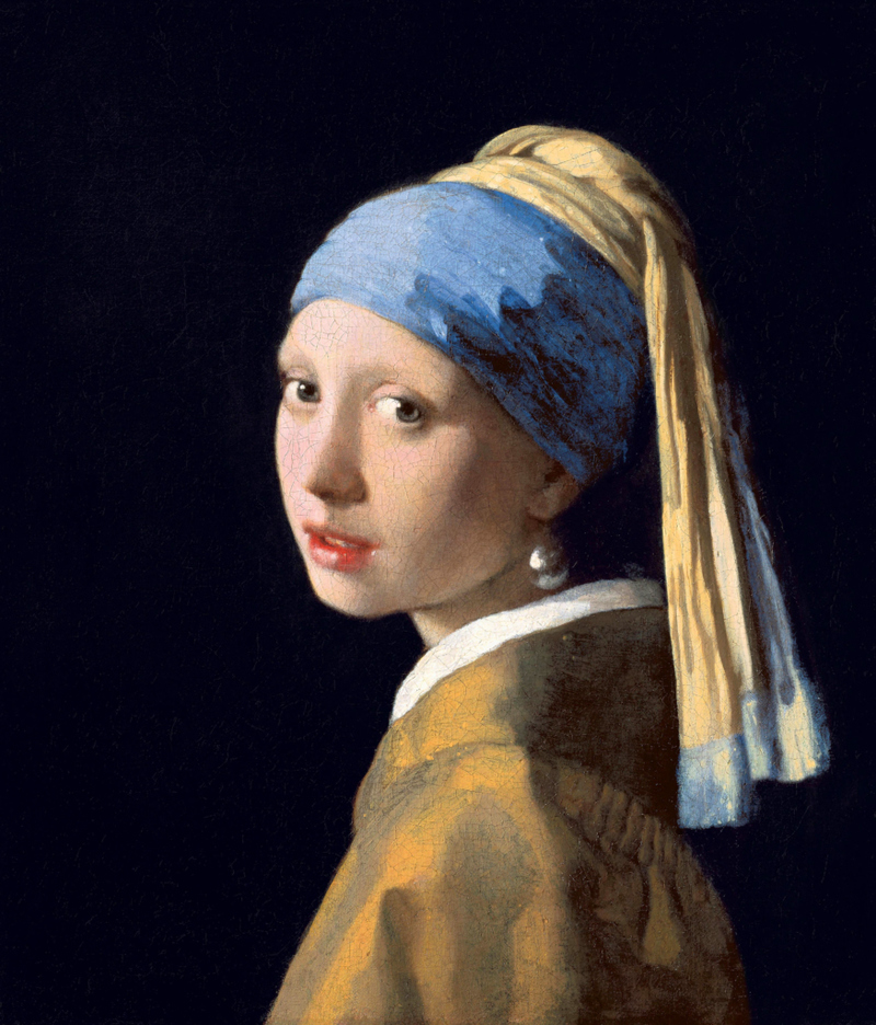 Earring Symbolism in Girl with a Pearl Earring | Alamy Stock Photo By GL Archive 