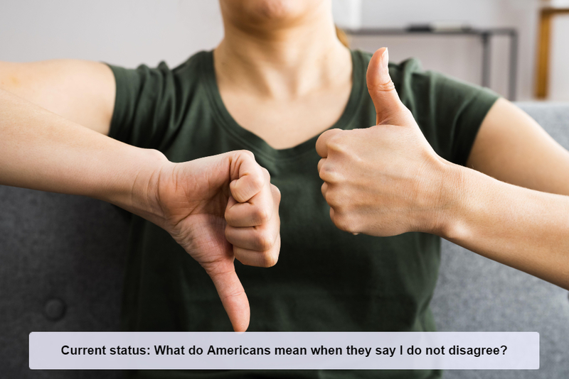 I Do Not Disagree | Alamy Stock Photo