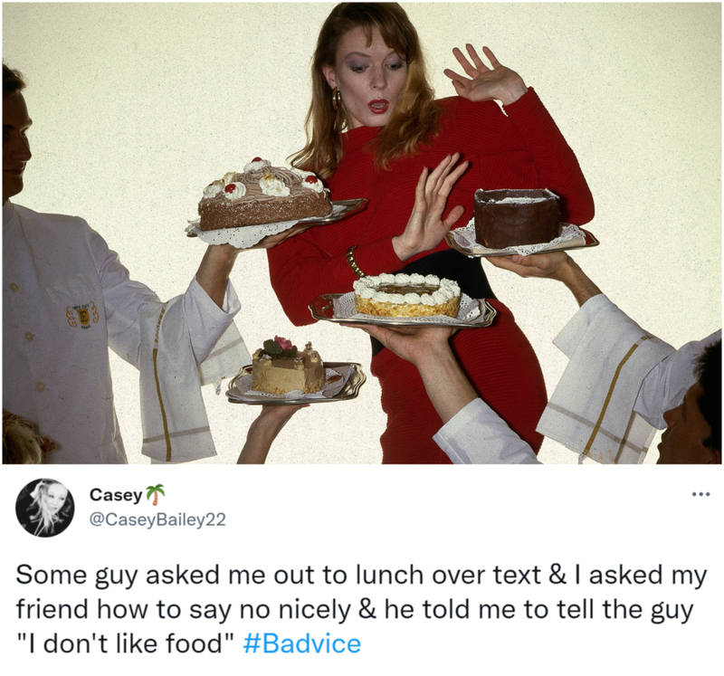 Fake-Foodie | Getty Images Photo by Blick/RDB/ullstein bild & Twitter/@CaseyBailey22